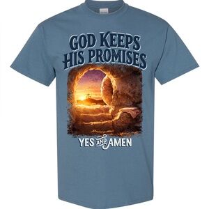 Gildan Inspirational Blue Men's T-Shirt